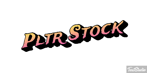 Pltr Stock Tekst effect