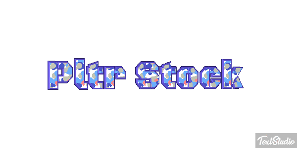 Pltr Stock Tekst effect