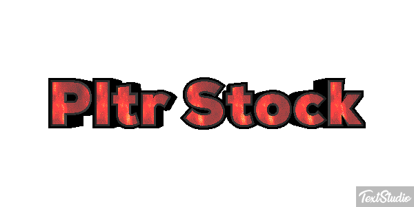 Pltr Stock Tekst effect