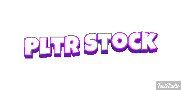 Pltr Stock Tekst effect