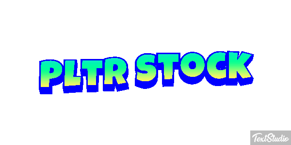 Pltr Stock Tekst effect