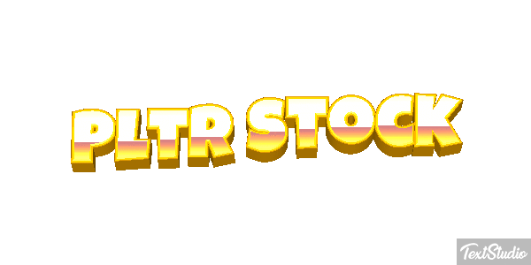 Pltr Stock Tekst effect