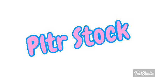 Pltr Stock Tekst effect
