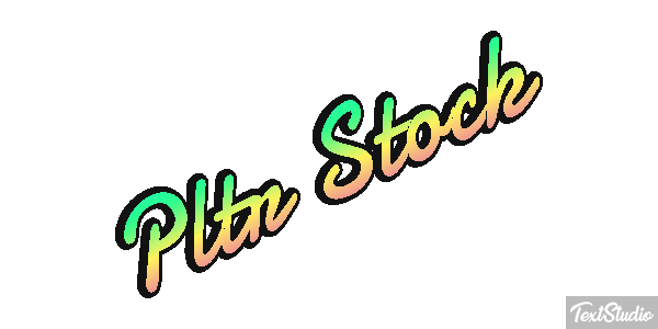 Pltr Stock Tekst effect