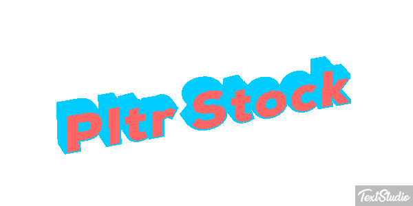 Pltr Stock Tekst effect
