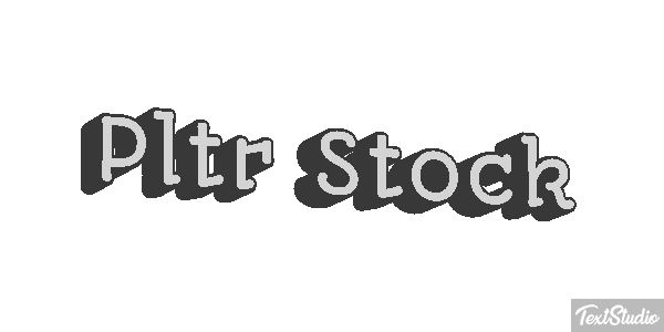 Pltr Stock Tekst effect