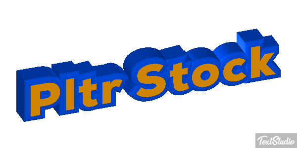 Pltr Stock Tekst effect