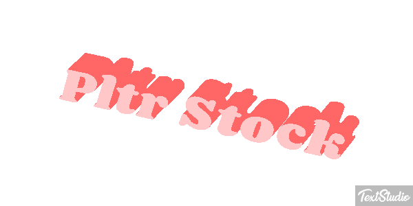 Pltr Stock Tekst effect