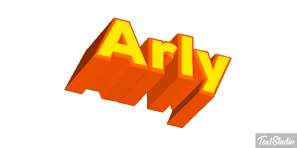 Arly Texteffekt
