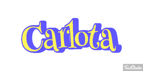 Carlota Text effect