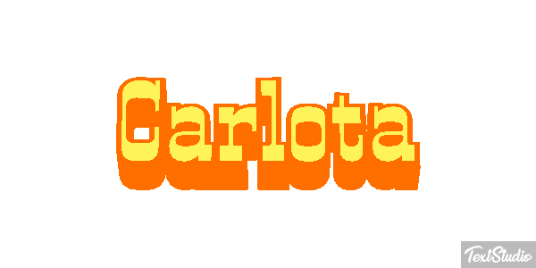 Carlota Text effect