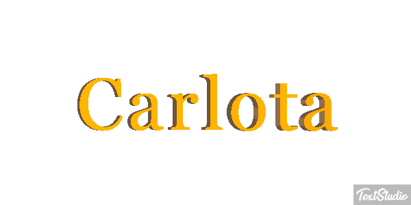 Carlota Text effect