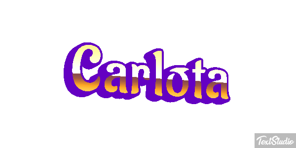 Carlota Text effect
