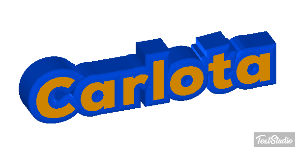 Carlota Text effect