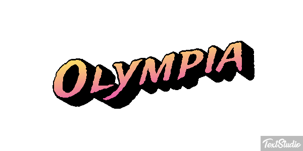 Olympia Efekt tekstowy