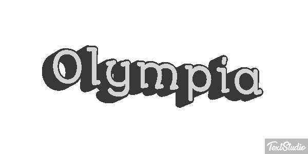 Olympia Efekt tekstowy