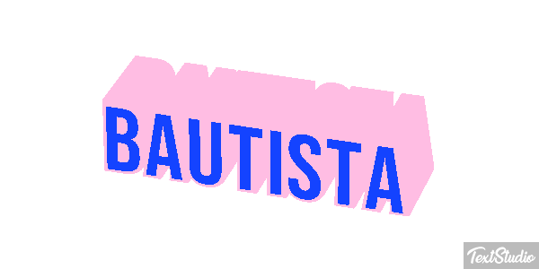 Bautista Efecto de texto