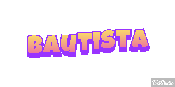 Bautista Efecto de texto