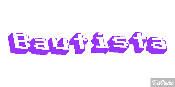 Bautista Efecto de texto