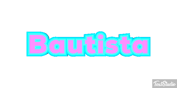 Bautista Efecto de texto