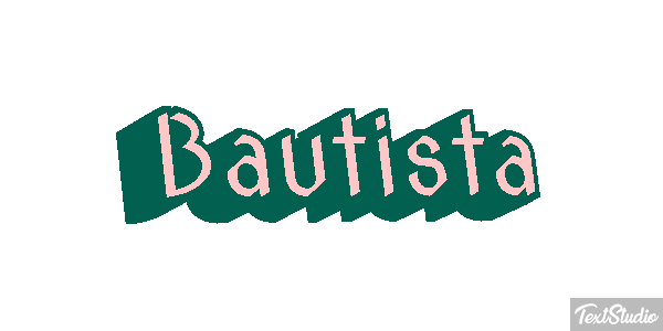 Bautista Efecto de texto