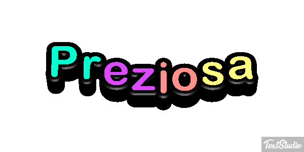 Preziosa Effetto testo