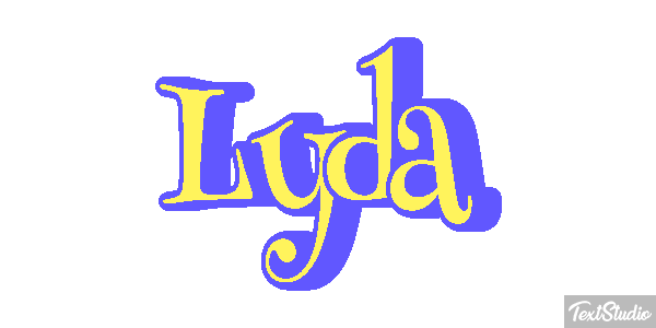 Lyda Effetto testo