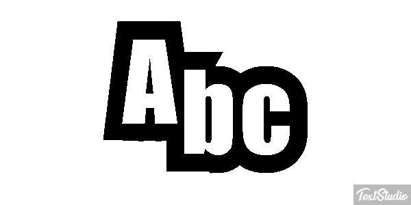 Abc Text effect