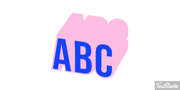 Abc Text effect