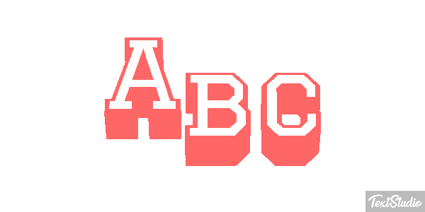 Abc Text effect