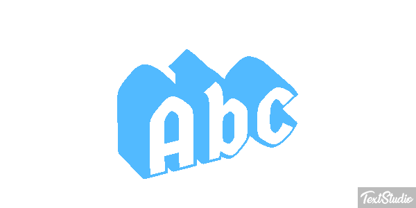 Abc Text effect