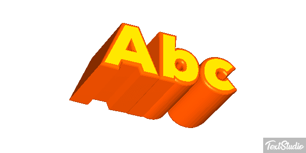 Abc Text effect