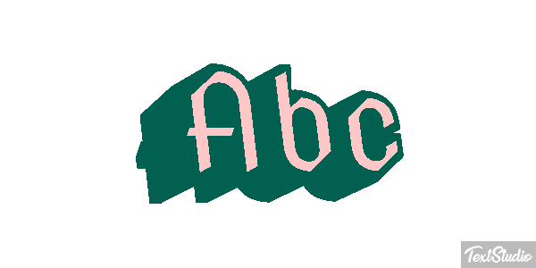 Abc Text effect
