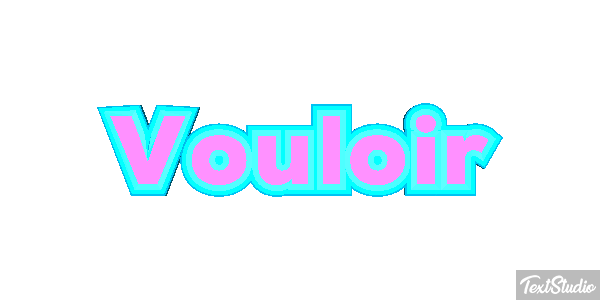 Vouloir Effetto testo