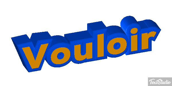 Vouloir Effetto testo