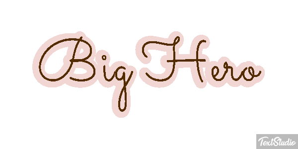 Big Hero Text effect