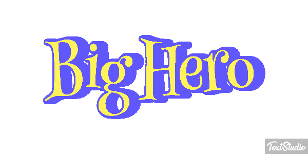 Big Hero Text effect