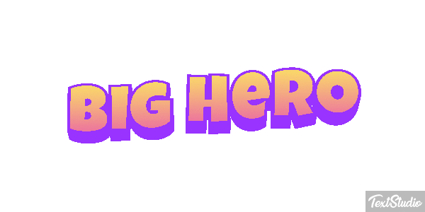 Big Hero Text effect