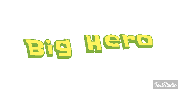 Big Hero Text effect