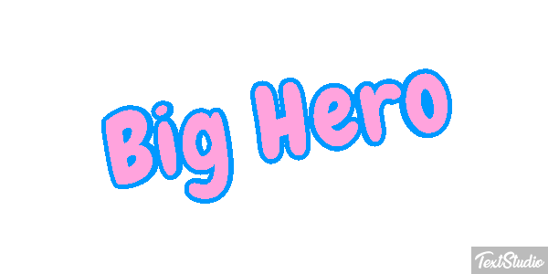 Big Hero Text effect