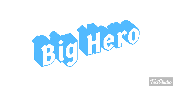 Big Hero Text effect