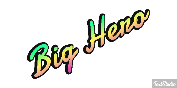 Big Hero Text effect