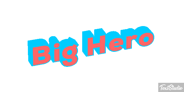 Big Hero Text effect