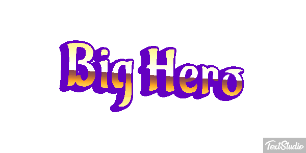 Big Hero Text effect