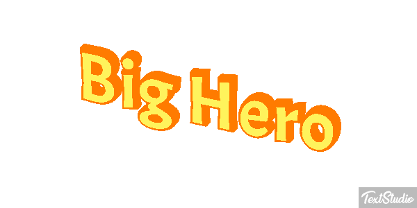 Big Hero Text effect