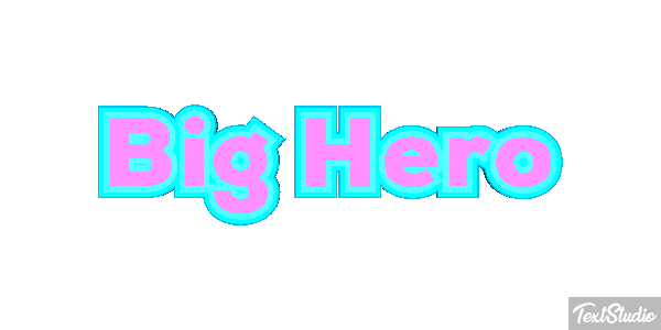 Big Hero Text effect