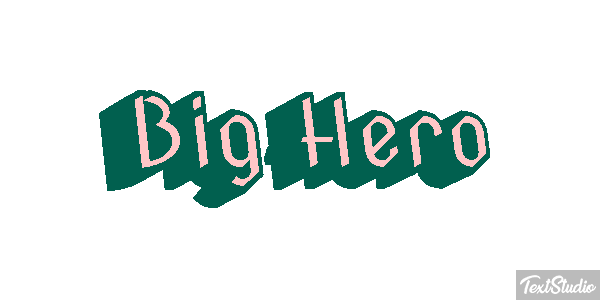 Big Hero Text effect