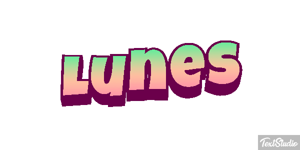 Lunes Effetto testo