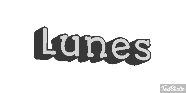 Lunes Effetto testo