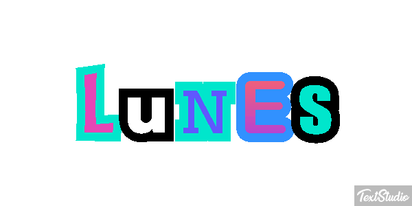 Lunes Effetto testo